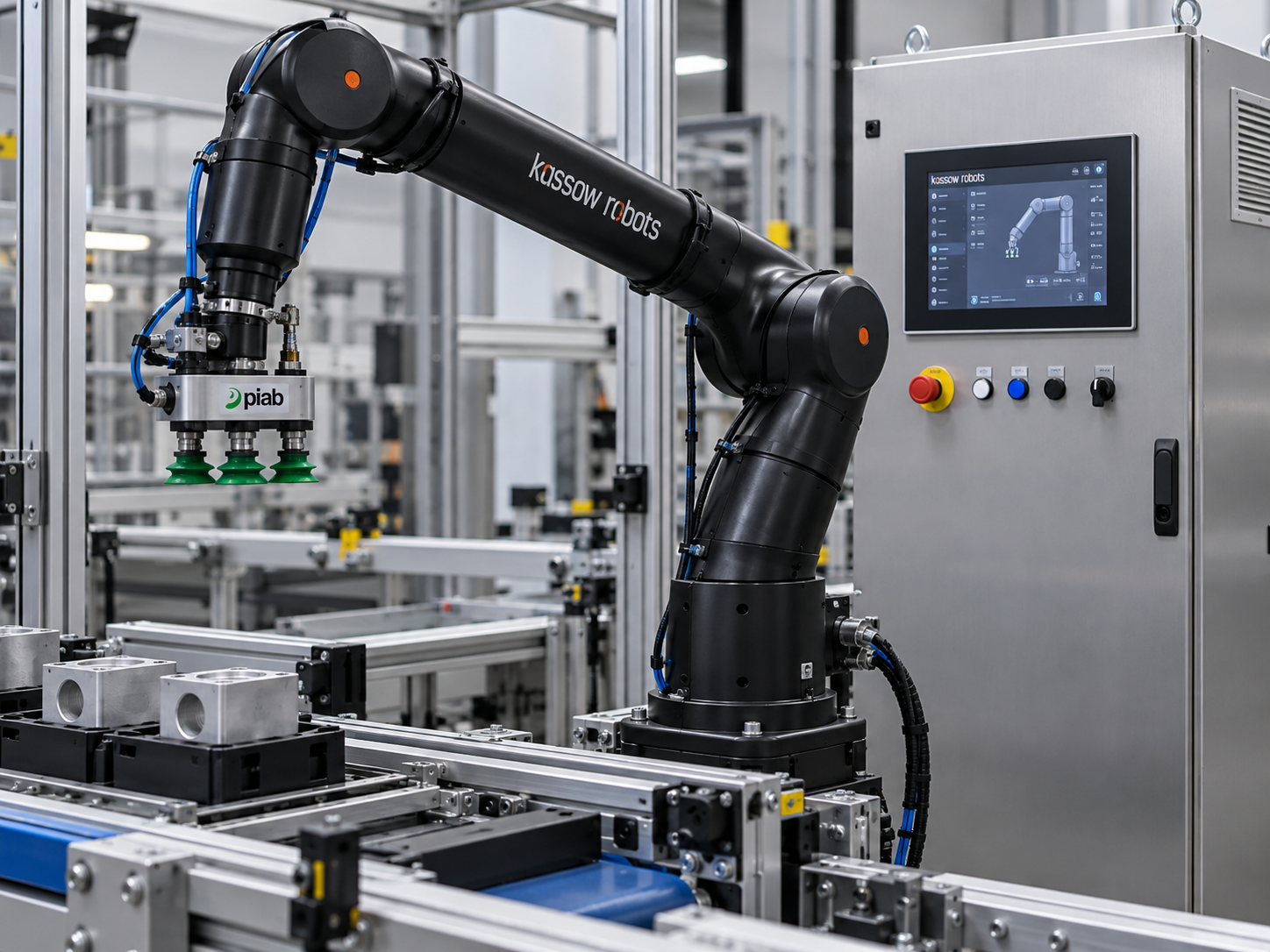 Industrial robotic automation