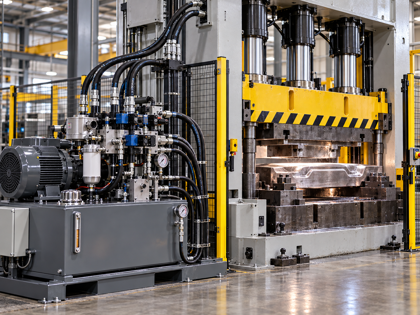 Industrial hydraulic systems