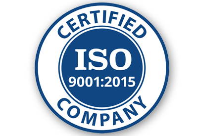 ISO Certified 9001:2015